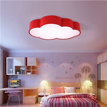 Moderne Deckenleuchte Led Wolke Design im Kinderzimmer