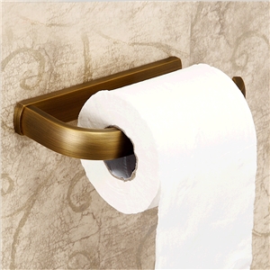 (EU Lager)Toilettenpapierhalter Antik Messing Bad Accessoires