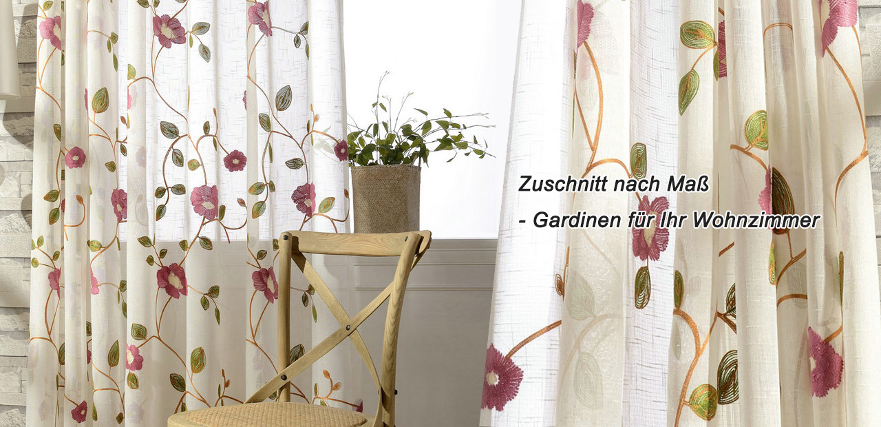 gardine für wohnzimmer