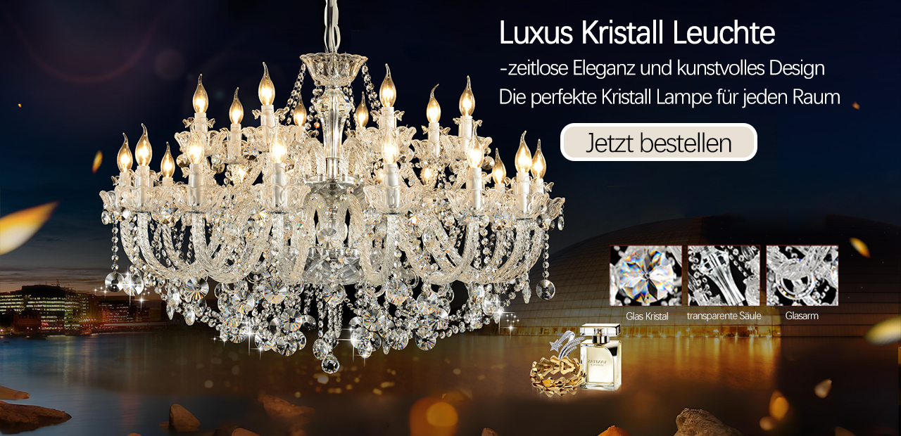 Kristall Leuchte