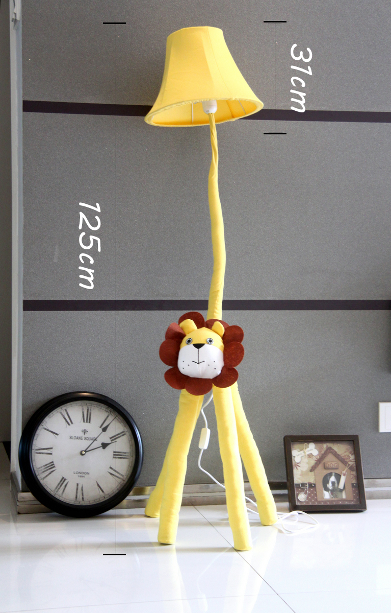(EU Lager)Moderne Stehlampe Cartoon Löwe Design im Kinderzimmer