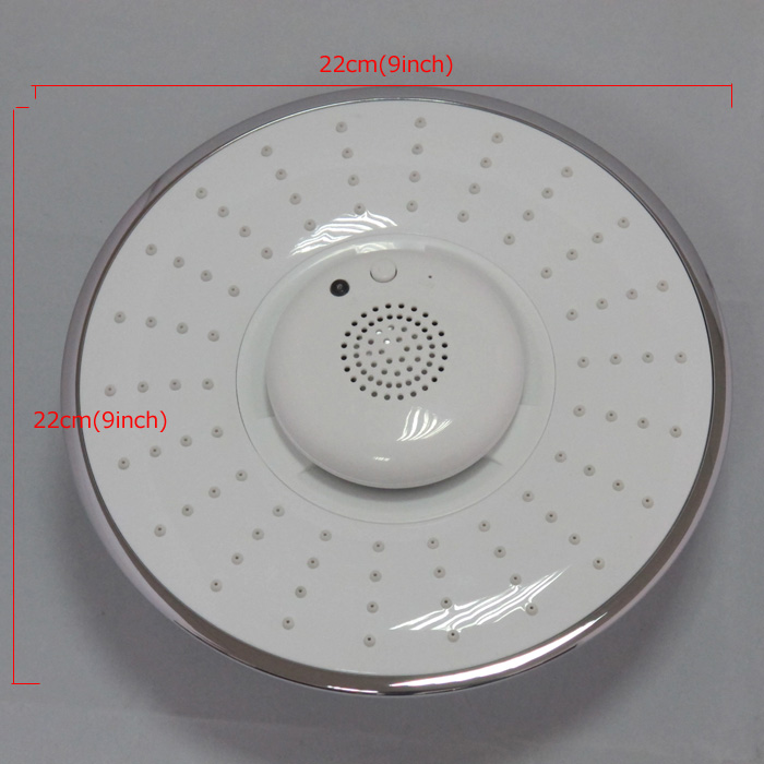 (EU Lager)Regenduschkopf Musik Design Wireless Bluetooth